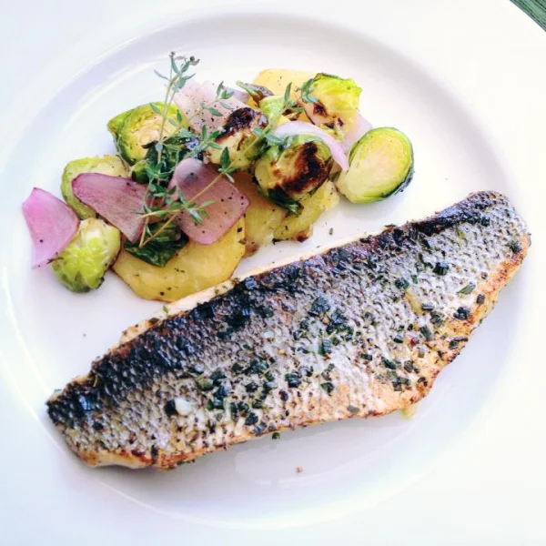 Branzino Fillet Pan-Seared