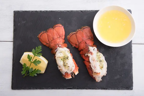 Easy Broiled Lobster Tails