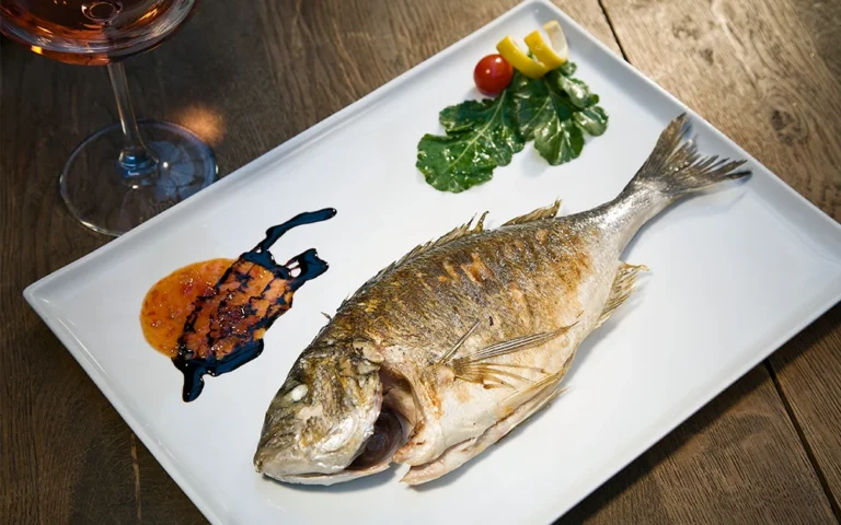 Dorade (Sea Bream) Baked Whole With Herbs